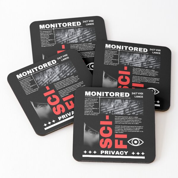 Item preview, Monitored: Digital Surveillance and Lost Privacy designed and sold by ImprintedMind.