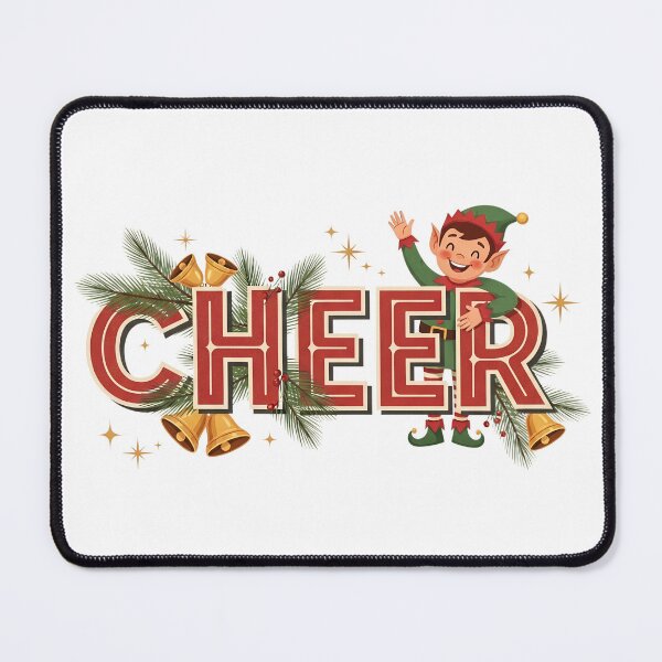 Item preview, Holiday Cheer and Elf designed and sold by frolicandlarks.