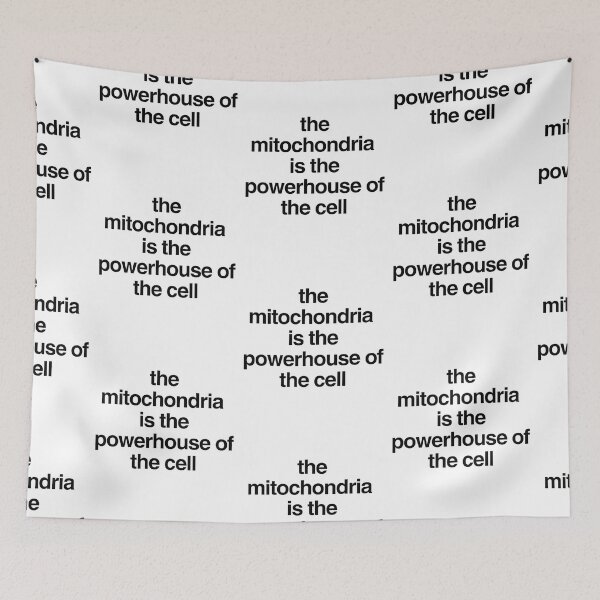 Item preview, The Mitochondria Is The Powerhouse Of The Cell designed and sold by clint-chan.