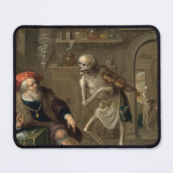 Item preview, Death and the Miser Frans Francken II (1581–1642) designed and sold by Vintage Designs +.