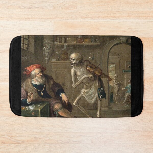 Item preview, Death and the Miser Frans Francken II (1581–1642) designed and sold by Vintage Designs +.