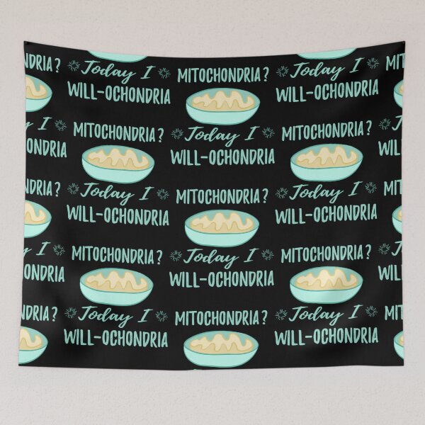 Item preview, Mitochondria Willochondria - Blue designed and sold by clint-chan.