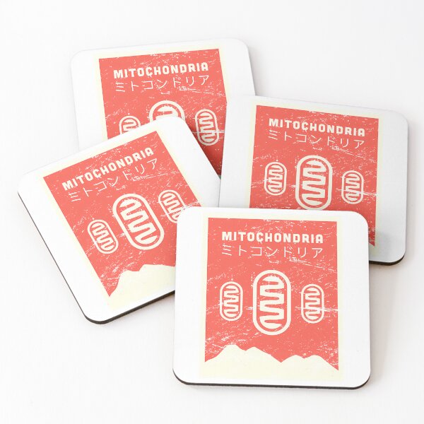 Item preview, 9 Japanese Mitochondria  Biology Science designed and sold by clint-chan.