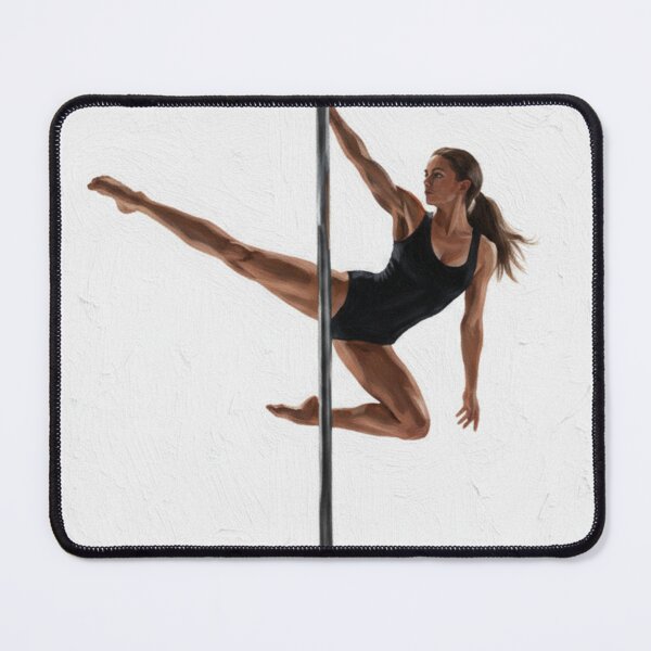 Item preview, Black and white art pole dance designed and sold by Shine&Spin.