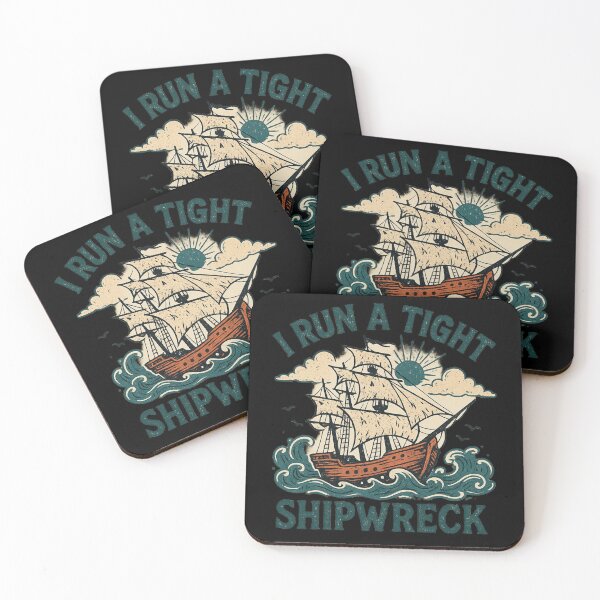 Item preview, I Run a Tight Shipwreck designed and sold by Prints-by-Olaf.