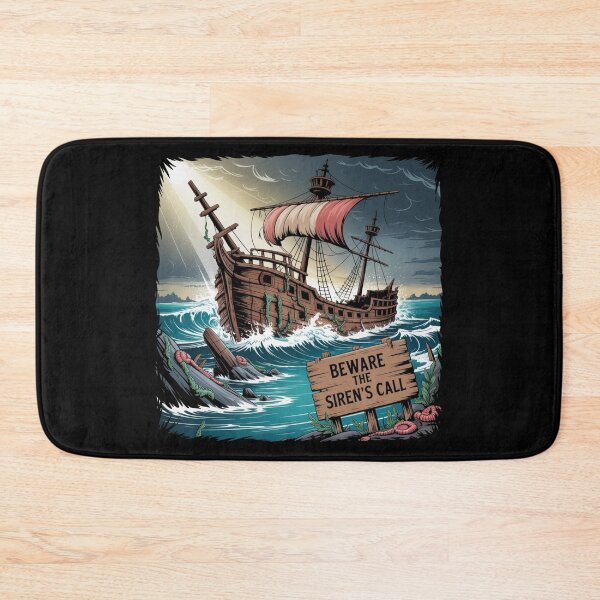 Item preview, Beware The Siren's Call designed and sold by Prints-by-Olaf.