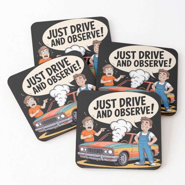 Item preview, This is not just a shirt  it’s a meme you can wear. The “Just Drive End Observe” design captures that over-the-top designed and sold by Creative-Sanc.