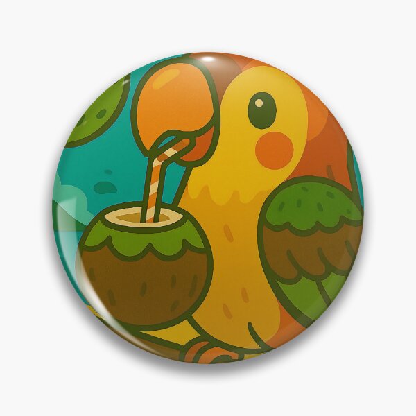 Item preview, Coconut Parrot’s Island Sip designed and sold by Whiskers&Waffles.