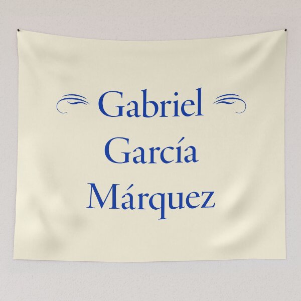 Item preview, Gabriel Garcia Marquez designed and sold by CharlottePlaceArt.