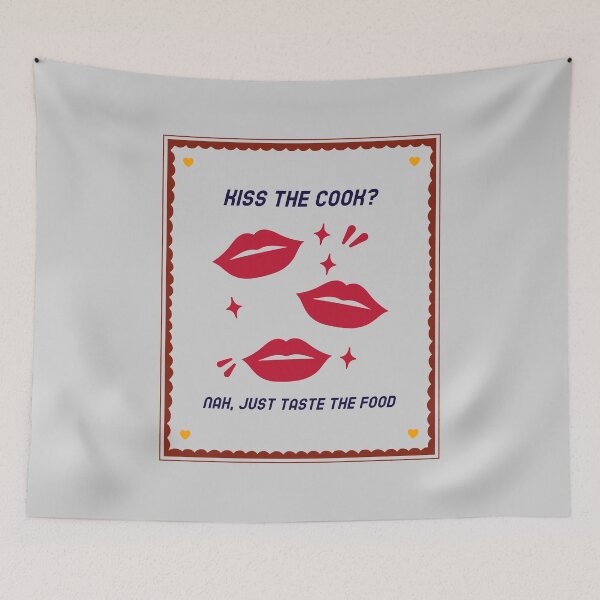 Item preview, Kiss the Cook? Nah, Just Taste the Food - professional chef  designed and sold by TaurusC95.
