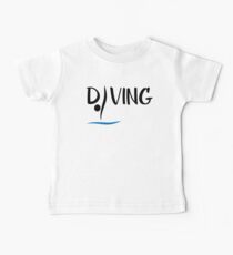 Springboard Diving Baby Tee