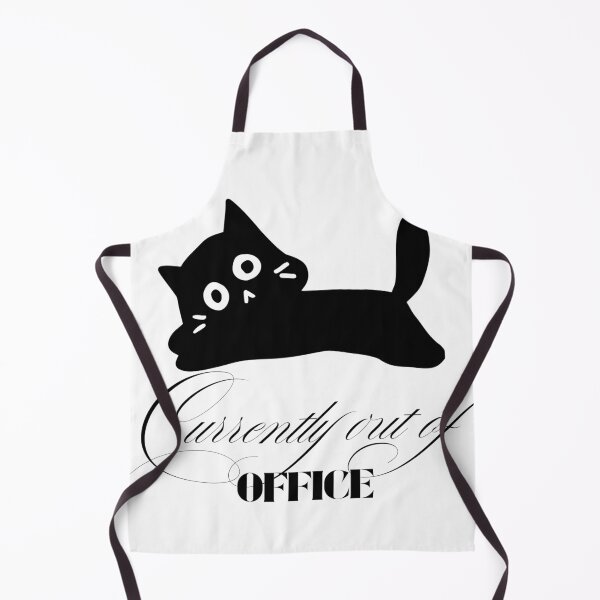 Item preview, Currently Out of Office Black Cat designed and sold by Ramya designs .