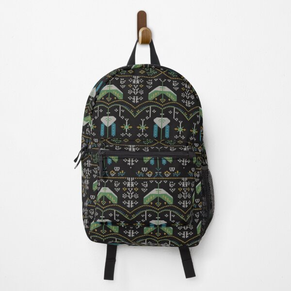Item preview, Retro Gamers, Gaming Folkart Pixel Pattern designed and sold by Heritage Hive Studio.