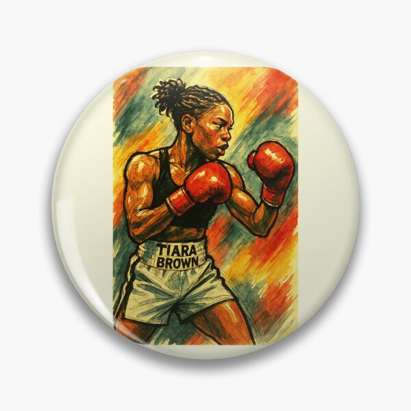 Item preview, Tiara Brown - Champion Boxer designed and sold by Sarcastic designs.