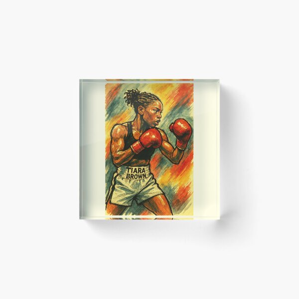Item preview, Tiara Brown - Champion Boxer designed and sold by Sarcastic designs.