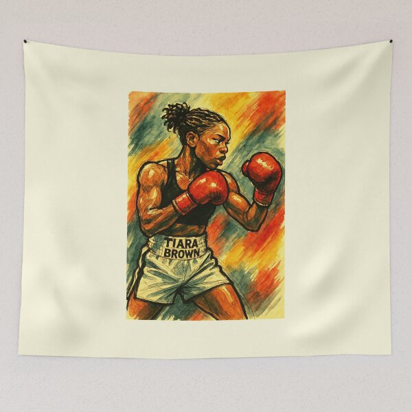 Item preview, Tiara Brown - Champion Boxer designed and sold by Sarcastic designs.