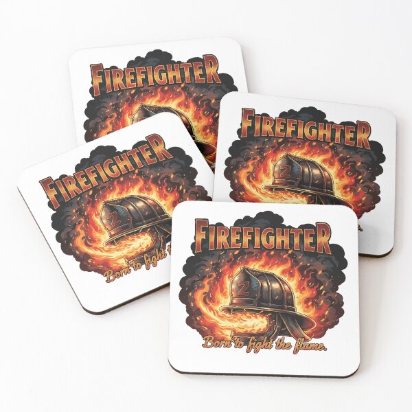 Item preview, Firefighter - Born to fight the Flame designed and sold by Ritters-Designs.