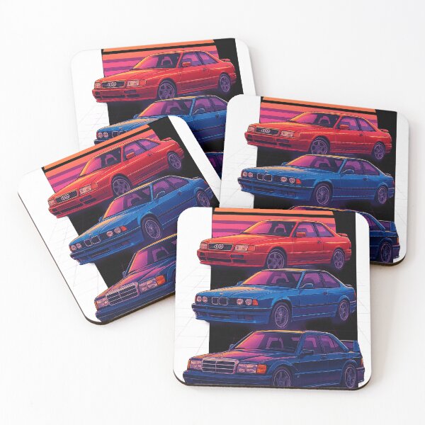 Item preview, Neon Synthwave German sports car Legends designed and sold by fjurcev.