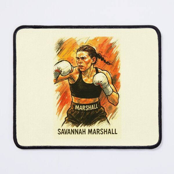 Item preview, Savannah Marshall - Female Boxer designed and sold by Sarcastic designs.