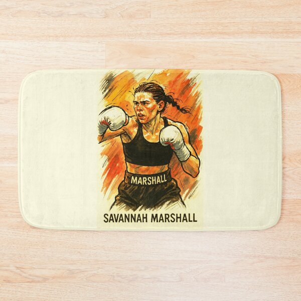 Item preview, Savannah Marshall - Female Boxer designed and sold by Sarcastic designs.