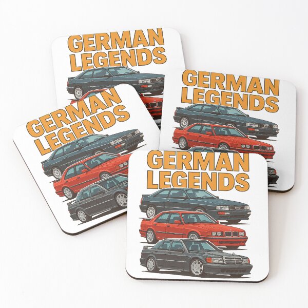 Item preview, Youngtimer German Performance Car Illustration designed and sold by fjurcev.