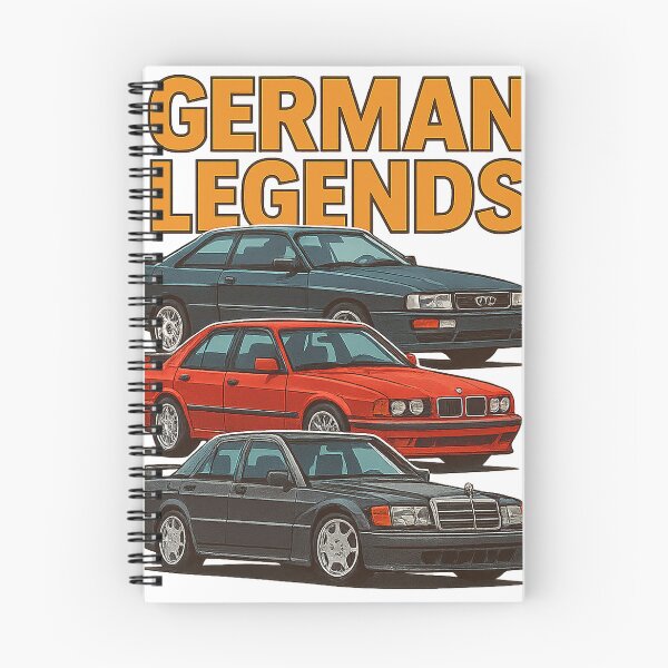 Item preview, Youngtimer German Performance Car Illustration designed and sold by fjurcev.