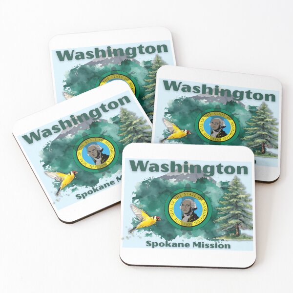Item preview, Washington Spokane Mission designed and sold by Seeshellspace Designs.