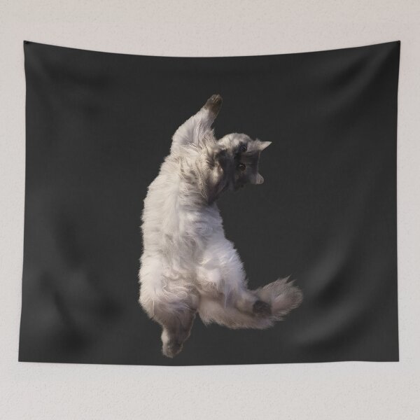 Item preview, Floating Cat in Zero Gravity designed and sold by WinkWild.