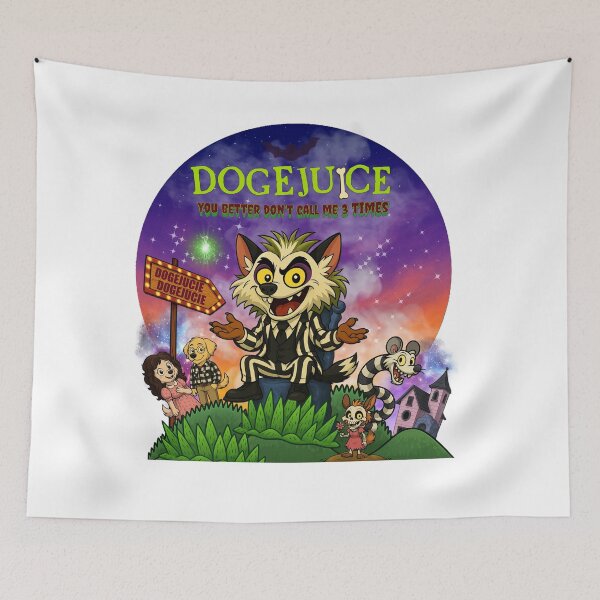 Item preview, DOGEJUICE – You better not say my name 3 times! | Halloween Special Edition designed and sold by Mars.Pen.Studio.