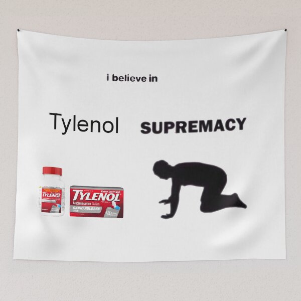 Item preview, tylenol designed and sold by bassredbubble.