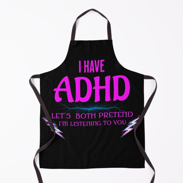 Item preview, Funny ADHD Quote Design designed and sold by JoysByTanja.