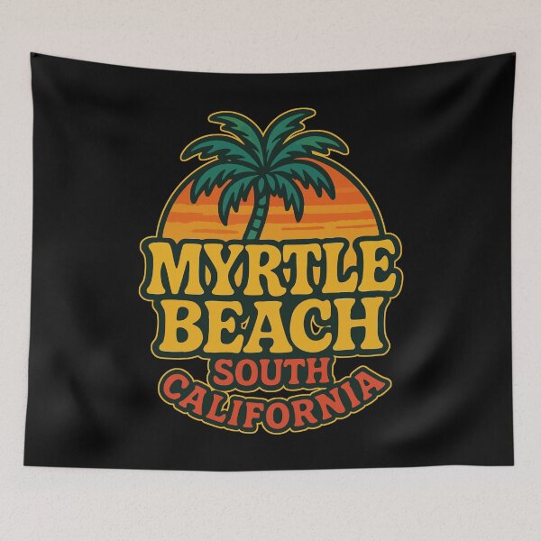 Item preview, Myrtle Beach South Carolina Retro designed and sold by TomFrontierArt.