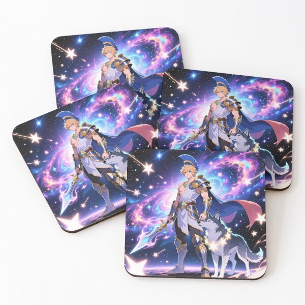 Item preview, ✨ Cosmic Anime Warrior in the Galaxy ✨ designed and sold by dlnoname.