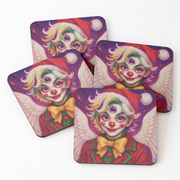 Item preview, the astral Christmas clown designed and sold by Ecosetereos.