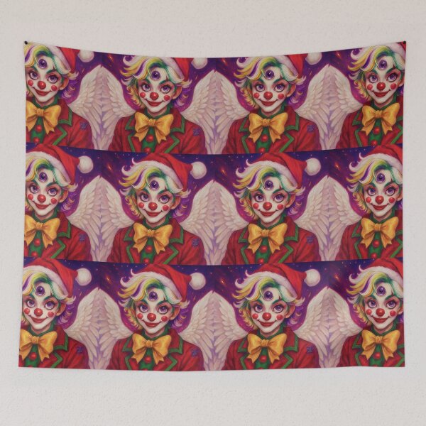 Item preview, the astral Christmas clown designed and sold by Ecosetereos.