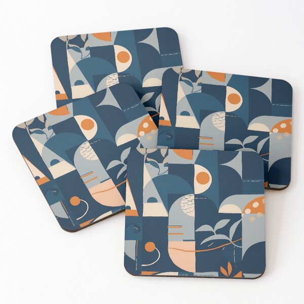 Item preview, Striped fabric colors 5 designed and sold by 4Dart.