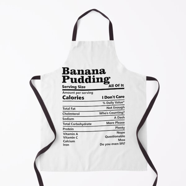 Item preview, Banana Pudding Nutrition Facts Funny Thanksgiving Calories designed and sold by ndjagothiborr.