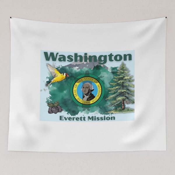 Artikelvorschau, Washington Everett Mission entworfen und verkauft von Seeshellspace Designs.