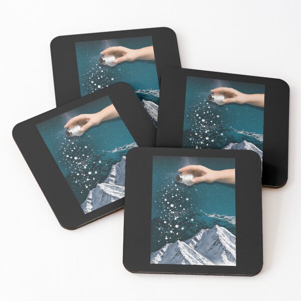 Item preview, Surreal Snowfall Falt Shaker Hand designed and sold by GlauciaSouEu.