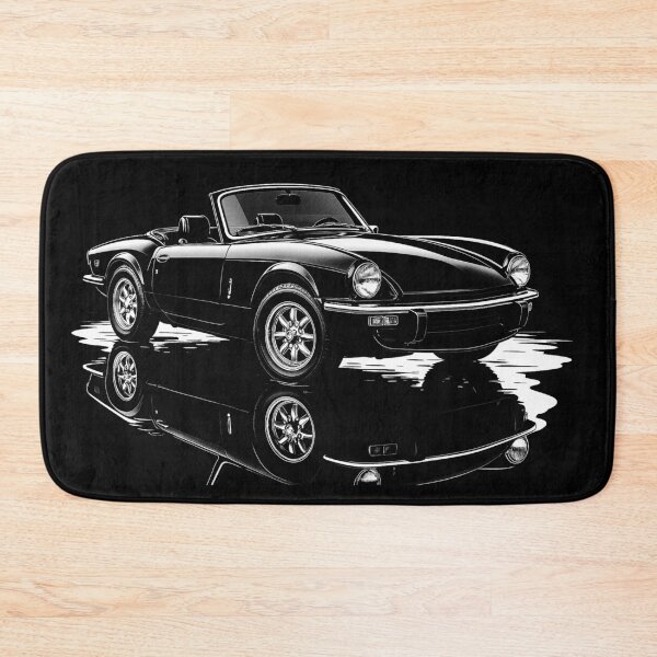 Item preview, Classic 1973 Triumph Spitfire Convertible – Vintage British Sports Car Art designed and sold by Stinky Lincy's Apparel Company.