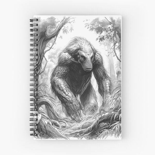 Item preview, Mokele Mbembe Prehistoric Hairy Creature designed and sold by SweetRossel.