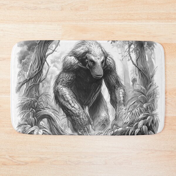 Item preview, Mokele Mbembe Prehistoric Hairy Creature designed and sold by SweetRossel.