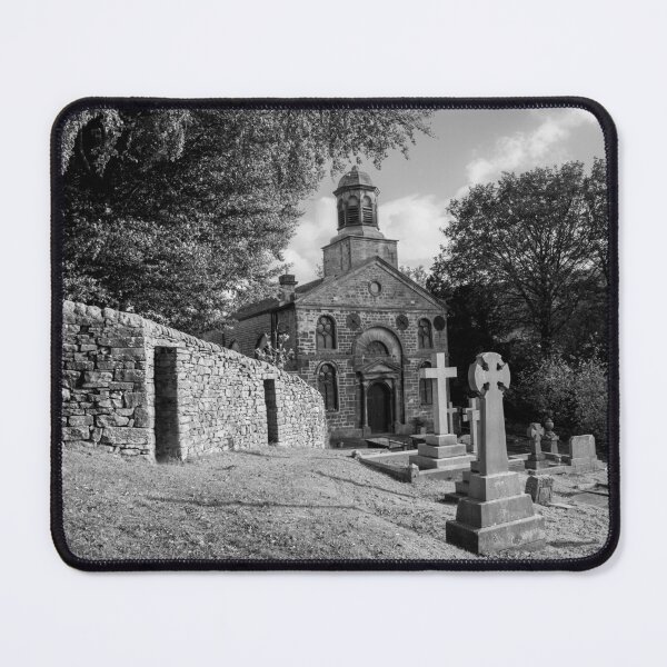 Item preview, St John the Divine Church, Cliviger Black and White designed and sold by CEastwoodPhotos.