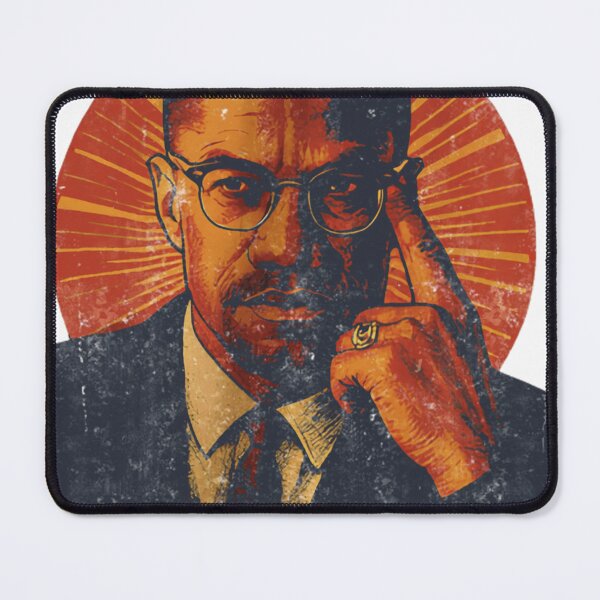 Item preview, Malcolm X Vintage Red Sun Poster designed and sold by ShaylaAversa.