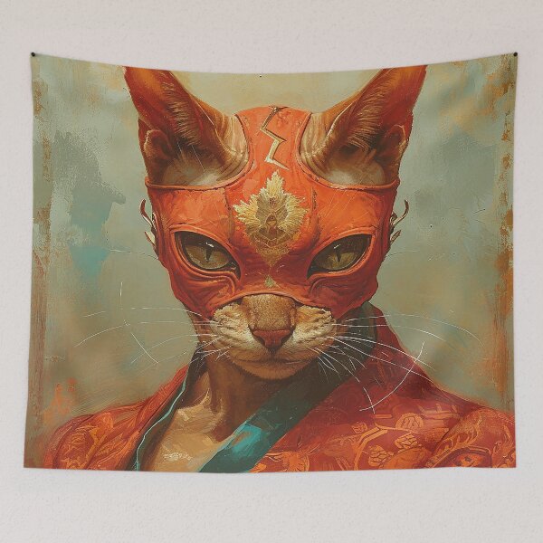 Item preview, The Masked Feline designed and sold by PyramidSchmear.