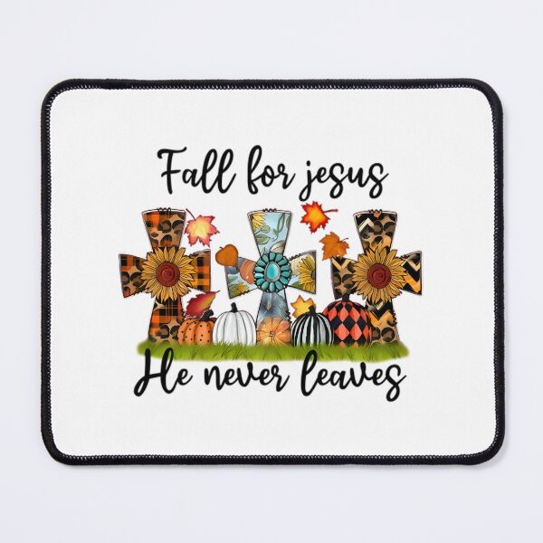 Item preview, Fall For Jesus He Never Leaves Thanksgiving Family Matching Swea designed and sold by wahmarrajult.