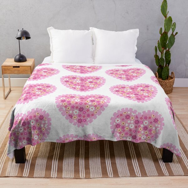 Item preview, Pink flowery heart with pink frilly border designed and sold by priyankajustine.