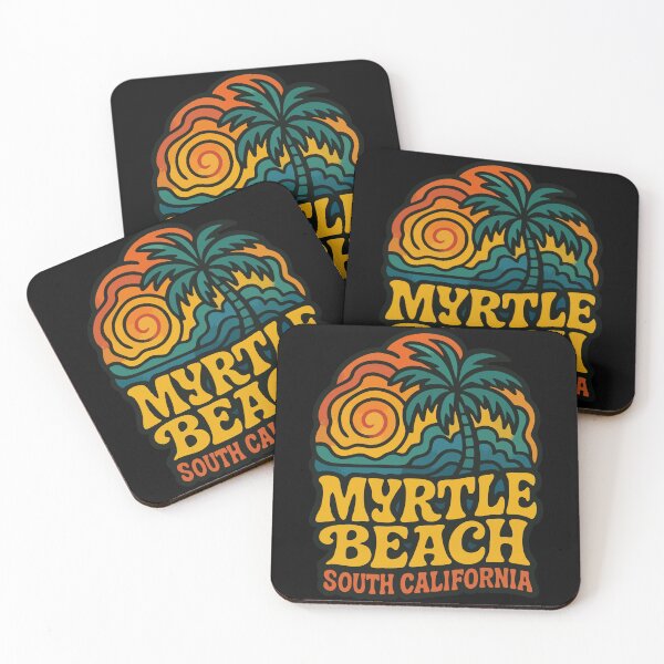 Item preview, Myrtle Beach South Carolina Trippy Retro designed and sold by TomFrontierArt.