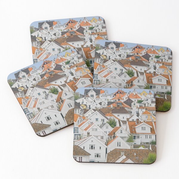 Item preview, White Wooden Houses Stavanger Norway designed and sold by Martyn R Arnold Fine Art Nature & Landscape Photography.