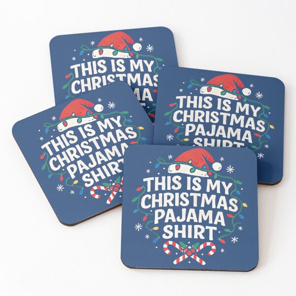 Item preview, This is My Christmas Pajama Shirt designed and sold by Pixel-Lair.